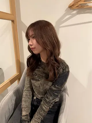 セミロング BATON. kotomiのヘアスタイル