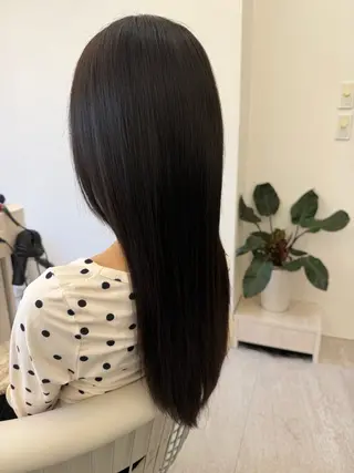 セミロング 原宿/表参道/ プルエクステ/そらのヘアスタイル