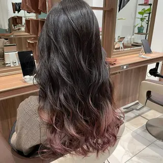 セミロング カラー 🇰🇷韓国ヘア★ 副店長.쿠리타⭐︎のヘアスタイル