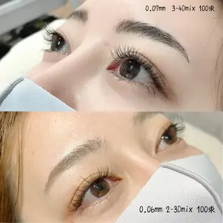 マツエク・マツパ eyelash presh yukaのマツエク・マツパデザイン