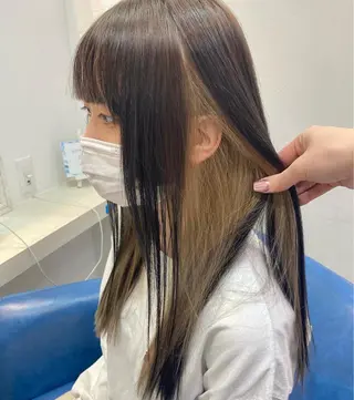 ロング カラー uros.所属・メンズパーマ/ エクステ🌞セナのヘアスタイル