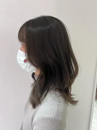セミロング 垢抜けのプロ🪄 honoのヘアスタイル