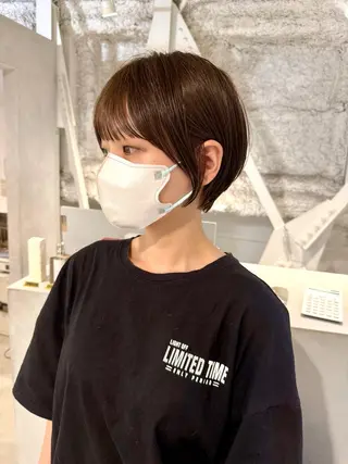 ショート 骨格診断で絶対可愛い ✨丸みショート✨凌弥のヘアスタイル