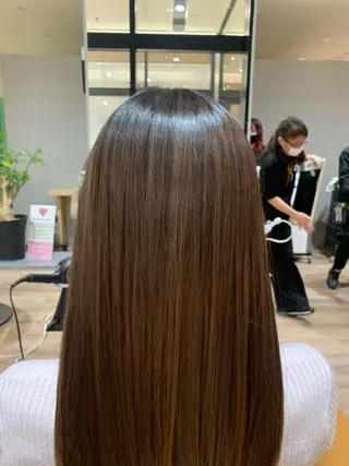 ロング FACE DECO AVEDA所属・河端 春綺のヘアスタイル