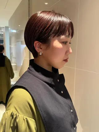 ショート ボブ/ショート 吉田竣のヘアスタイル