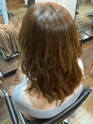 セミロング 🌈 YUUNA🌈のヘアスタイル