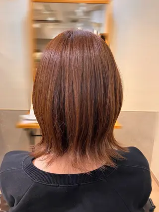 ミディアム LaLa Zipangu所属・モデル募集/lala _osawa🐳🫧のヘアスタイル