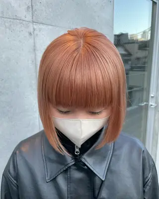 カラー 佐伯 和佳のヘアスタイル