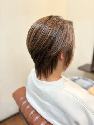 ショート カラー ✨平日直前割り必見✨ 中山大輔のヘアスタイル