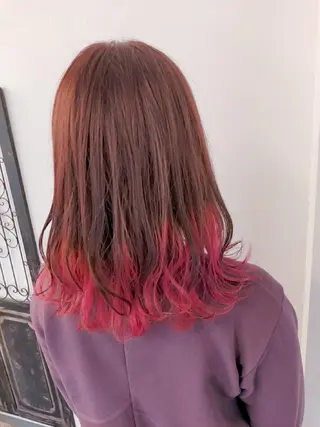 セミロング カラー デザインカラー髪質 改善Lilithのその他イメージ