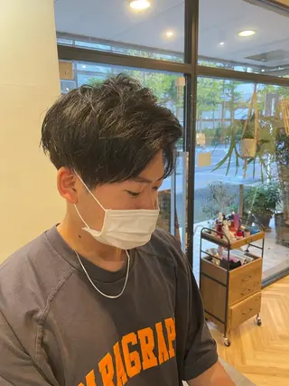 メンズ 韓国ヘア/レイヤー 🇰🇷/艶髪/長橋のヘアスタイル