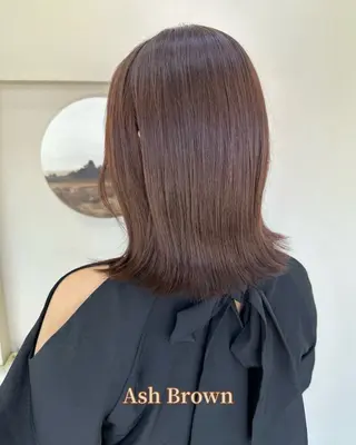 ミディアム カラー ビューティー　クララ所属・🌈miu miu hair✂️💕のヘアスタイル