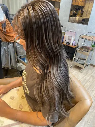 ロング カラー Ly a jitto  【リーアジット】所属・maho🦋🫧 Ly a jittoのヘアスタイル