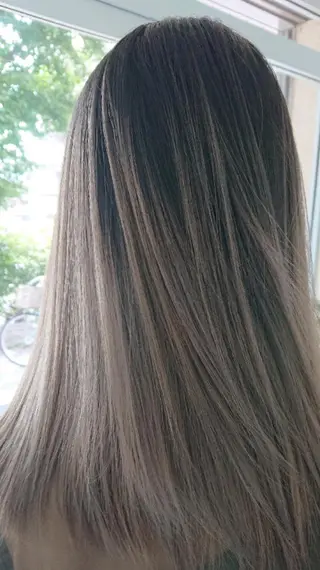 ミディアム カラー Babylon所属・畑中秀平💛艶髪💜 Babylon 代表のヘアスタイル