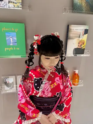 ヘアアレンジ 誰もが憧れる艶髪✨ /アレンジヘア🎀のヘアスタイル