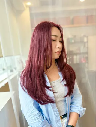 ロング カラー GaKu/ハイトーン /ブリーチ/レイヤーのヘアスタイル