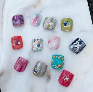 ネイル 佐藤 穂乃香のネイルデザイン