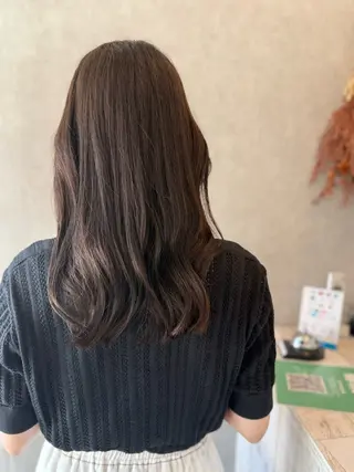 ロング カラー Bish Yanaのヘアスタイル