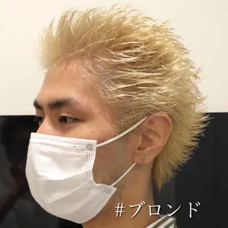 ショート カラー メンズ ⭐️メンズ特化⭐️ 上杉俊祐のヘアスタイル