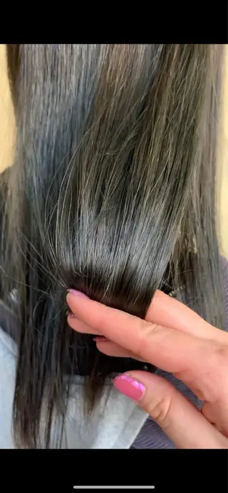 セミロング カラー 立川/シールエクステ /みづきのヘアスタイル