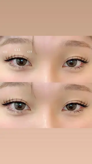 マツエク・マツパ toco momokaのマツエク・マツパデザイン