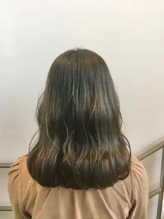 セミロング カラー go today shaire salon 本店所属・yoshi ☆のヘアスタイル