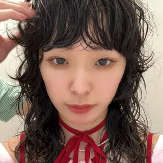 ミディアム パーマ 🌀perm 🌀のヘアスタイル