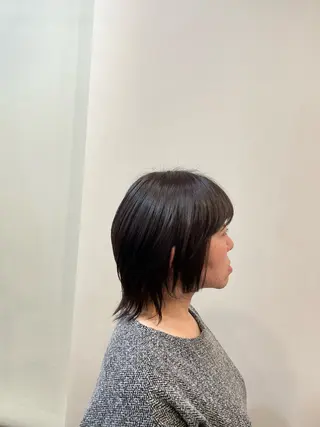 カラー 白髪ケア  BAUM まやのヘアスタイル