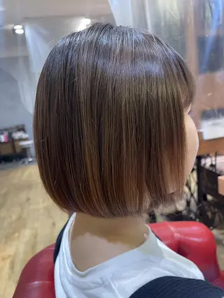 ミディアム カラー アティリー 西梅田のヘアスタイル