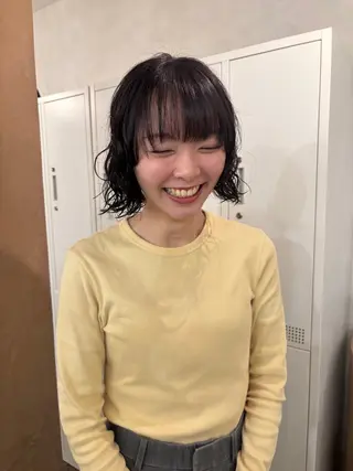 ショート パーマ Chiho / 梅田 / ボブ/ パーマのヘアスタイル