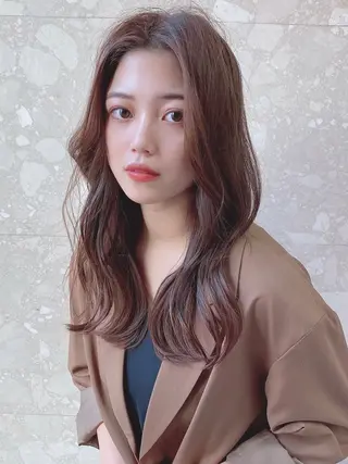 ロング カラー 個室サロンLOUIMADNA栄店所属・髪質改善美容師 個室サロン白金厚哉のヘアスタイル