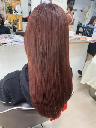 セミロング カラー 髪質改善shoma mikiのヘアスタイル