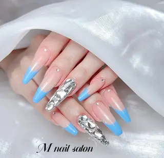 ネイル M🌷nail 長さだし専門店のネイルデザイン