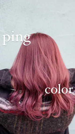 ミディアム カラー Go today  シェアサロン札幌nix店所属・海外スタイル✂︎ ✂︎sunのヘアスタイル