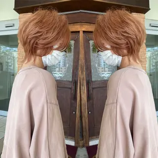 ショート カラー grand juteのヘアスタイル