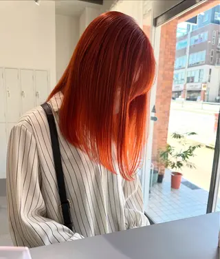 ミディアム カラー カラー/髪質改善 レイヤー/vagueのヘアスタイル