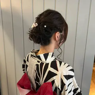 セミロング anon所属・田中 結月のヘアスタイル