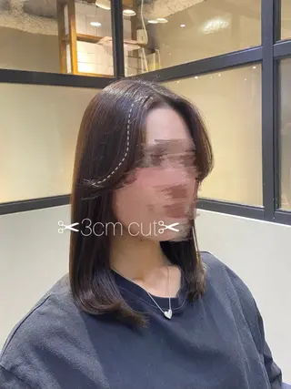 ミディアム 🫧髪質改善 🌼きさき🌼のヘアスタイル