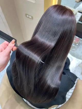 ミディアム 代表山口ひな 髪質改善のプロのヘアスタイル