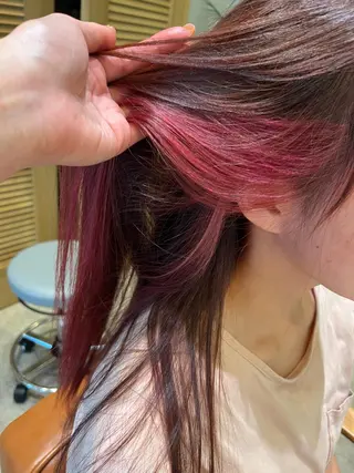 ロング カラー olelo国立🐟 Maho🐟のヘアスタイル