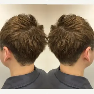 ショート カラー メンズ River,Land所属・yui .のヘアスタイル