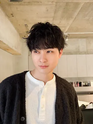 パーマ メンズ 【メンズ縮毛矯正】 FILMS  軍司のヘアスタイル