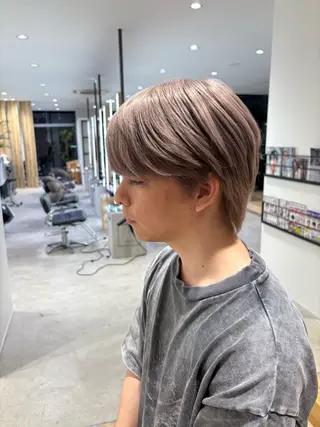 カラー 大澤 琉聖のヘアスタイル