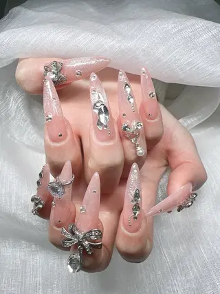 ネイル Lee Nails チップ長さだし専門店のネイルデザイン