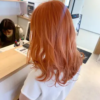 ロング カラー なんば髪質改善カラー Ardoreのヘアスタイル