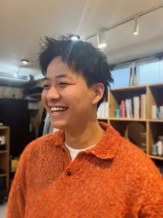 パーマ メンズ YHARD / moeのヘアスタイル