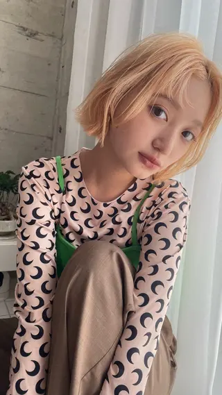 ショート カラー 💫骨格診断カット 🌈KAHOのヘアスタイル