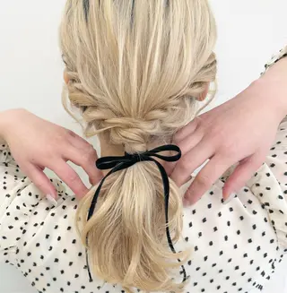 ヘアアレンジ 高畑 恵莉 👒 暖色 / 艶髪 🧺のヘアスタイル