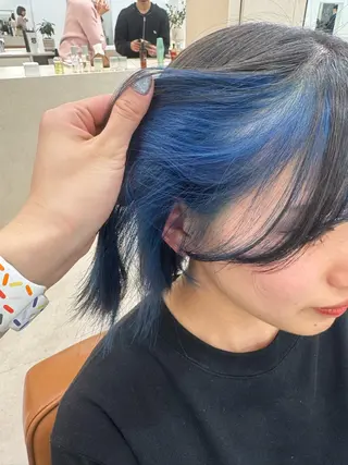 ミディアム カラー 無料ボブカットモデル 様募集中/あいらのヘアスタイル