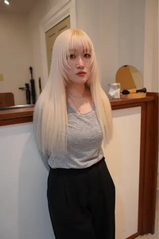 ロング カラー keshiki🦋 Nanaのヘアスタイル